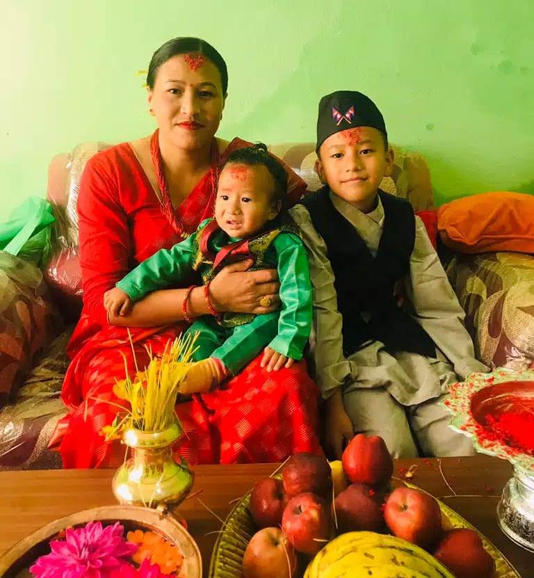 Mohan Shrestha Family